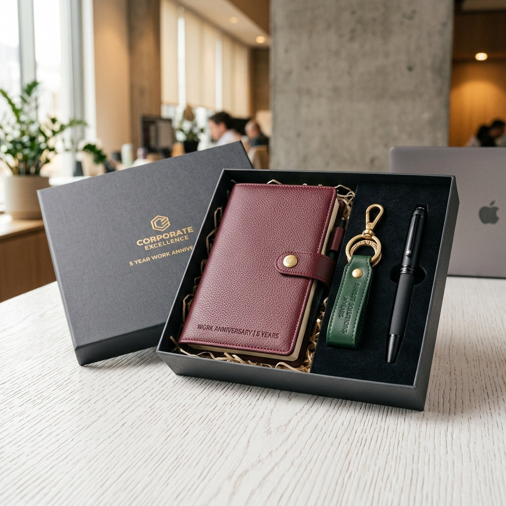 The Ultimate Employee Retention Strategy: Curating Premium Work Anniversary & Promotion Kits