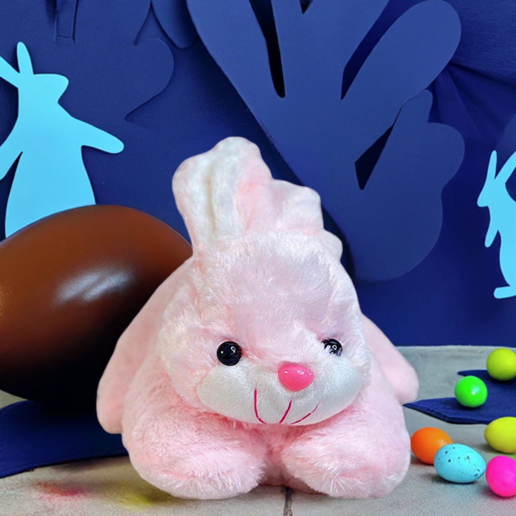 Cute Pink Rabbit Soft Toy – A Delightful Gift for All Ages