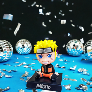 Naruto Bobblehead Action Figure with Mobile Holder – Anime Collectible