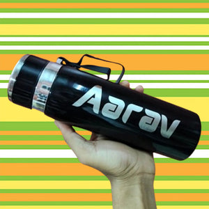 Customized 800ml Black With sling Bottle Hot & Cold (M5098)