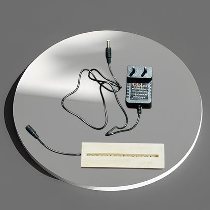 Shree Kedarnath Mandir Golden Acrylic Temple with Wooden Frame & LED Light – Divine Spiritual Table Decor for Home, Office, Puja Room & Gifting