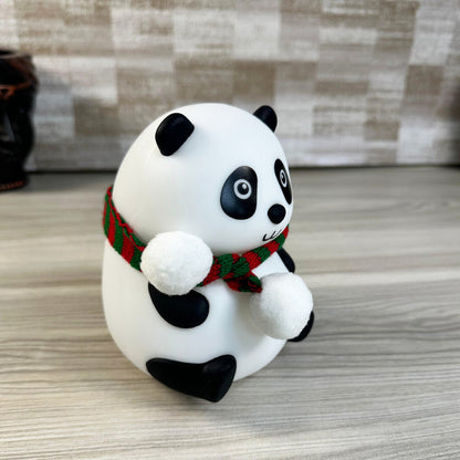 🐼 Little Panda Glow Friend – Color-Changing Touch Night Lamp 🌈✨