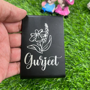 Personalized Engraved Hands-Free Fun: Mobile Stand Metal - Your Entertainment Companion (M1408)