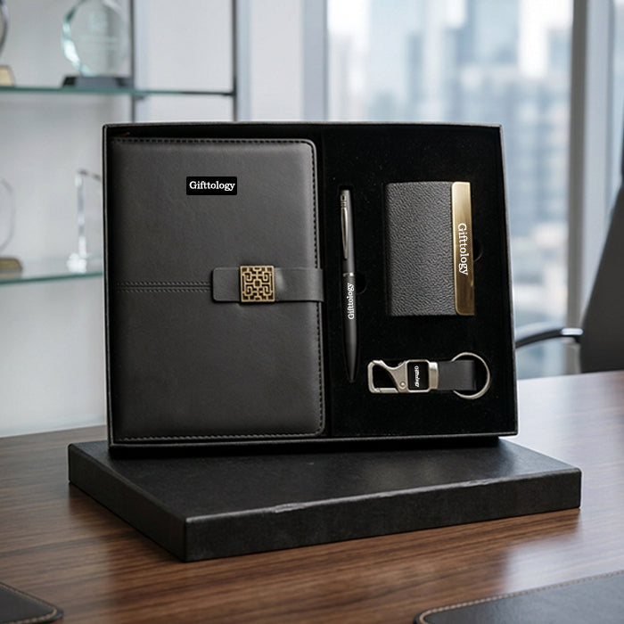 Customized 4-in-1 Premium Corporate Gift Set