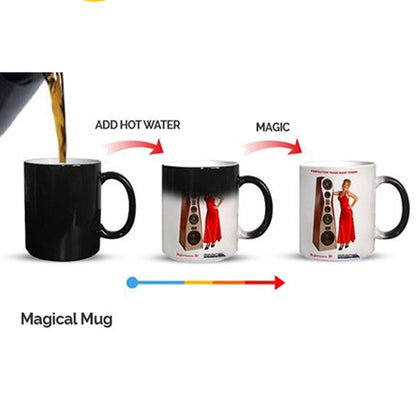 Personalized C Handle Magical Mug