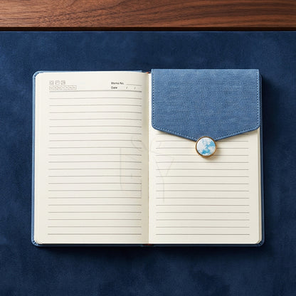 Personalized Corporate Gift Executive 3-in-1 Premium Suede Diary Set with Mobile Pouch & Pen & Keyring | Custom Name Office Gift for Employees, Clients & Professionals – SR353