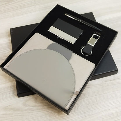 Customizable Professional Diary Grey 4-in-1 Set (M1052)