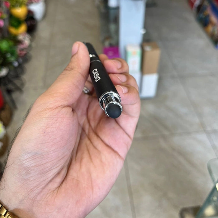 MP11213 Stylish Multi-Utility Black Pen with Custom Engraving