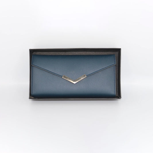 Customizable Ladies Clutch - Blue
