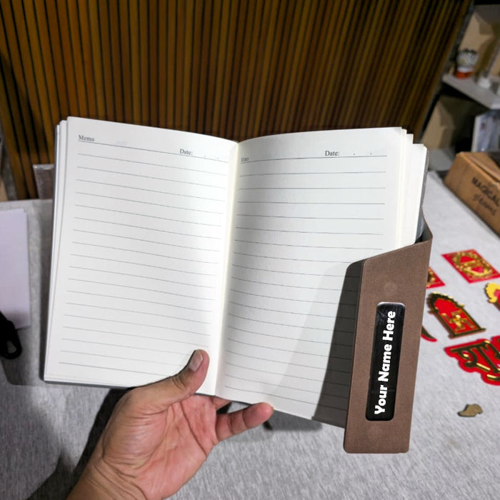 Personalized Name Premium Notebook Diary - M1015