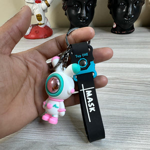 Cute Jumbo Space Rabbit Keychain | Big Size Keychain with Strap & Hook