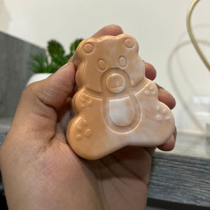 Chocolate teddy bear soap 🧼Pack of 2 TB-01