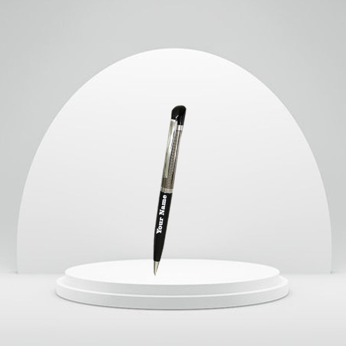 Customizable Professional Diary Pen Black 2in1  Set M1057