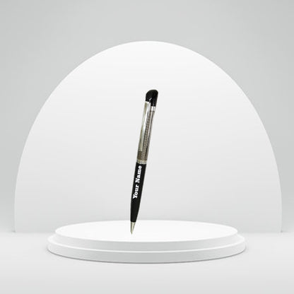 Customizable Professional Diary Pen Black 2in1  Set M1057