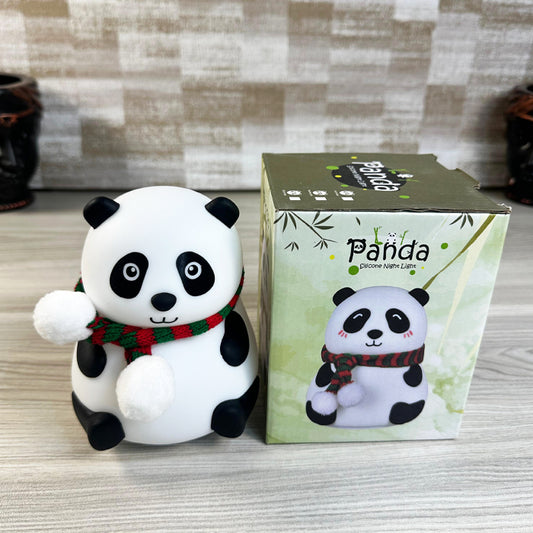 🐼 Little Panda Glow Friend – Color-Changing Touch Night Lamp 🌈✨