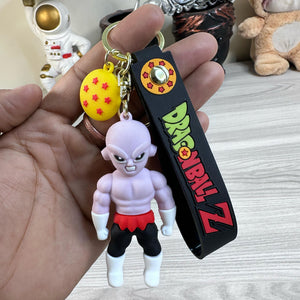 Dragon Ball Jiren 3D Silicone Keychain – Powerful Villain Collectible