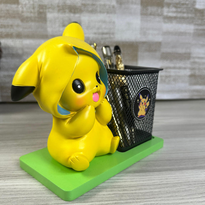Smiling Pikachu Pen Holder – Custom Engraved with Your Name