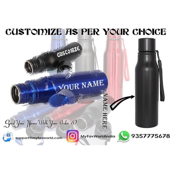 Personalized Stainless Steel Water Bottle – 750ml (Model M055)