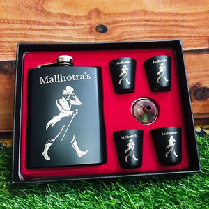 Sip in Style: The Hip Flask Set - A Toast to Adventure