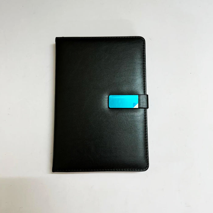 Customizable Professional Black 5-in-1 Diary Gift Set – M993