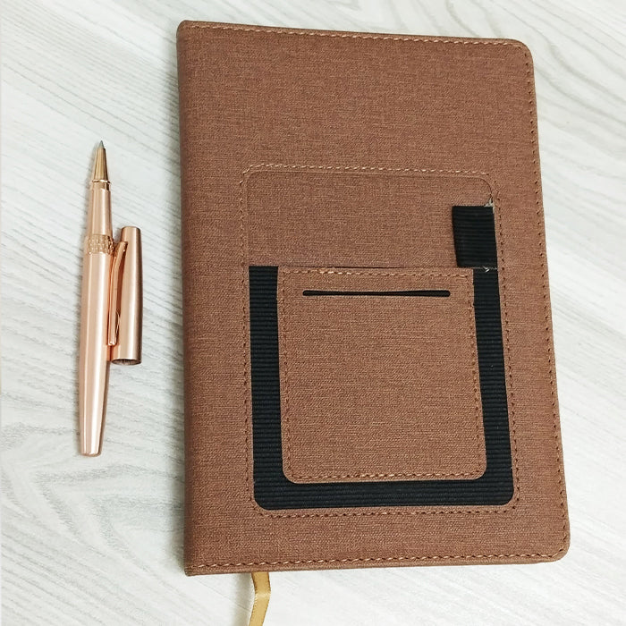 Personalized Name and Logo Diary Pen 2in1 Set M1050