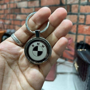 Personalized Engravable Metal Round Keyring – Unlock Your Style
