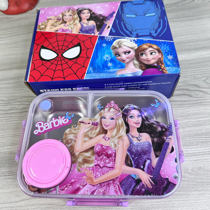 Customizable Barbie Insulated Steel Lunch Box – Leakproof & Durable (5579)