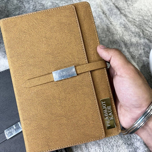 Personalized Name Engraved Multifunction Notebook Diary M1057