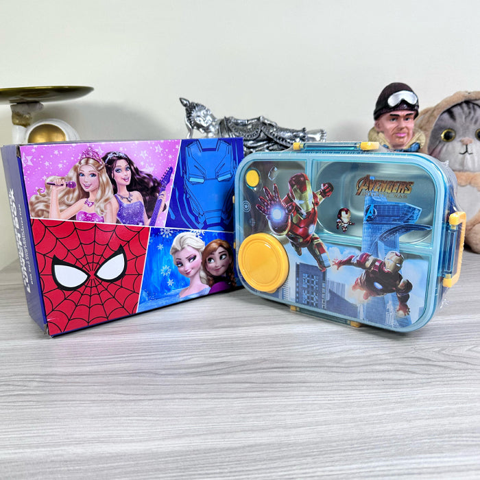 Customizable Avengers Insulated Steel Lunch Box – Leakproof & Durable (5579)