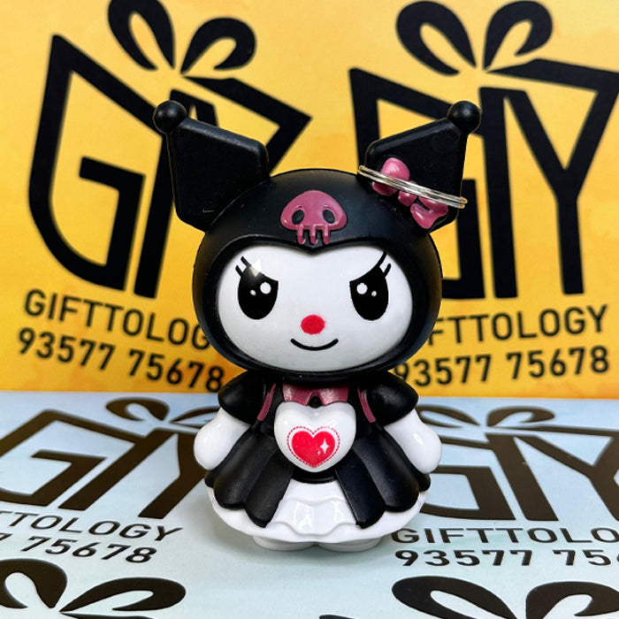 Face-Changing Keychain Figurine – Cute Cartoon Action Figure – Pocket-Sized Collectible Toy, Bag Charms