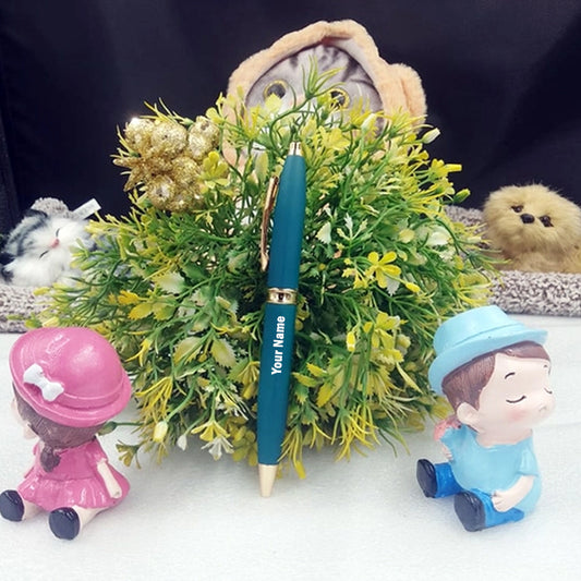 Personalized Name Engraved Sea Green IMAGE Pen