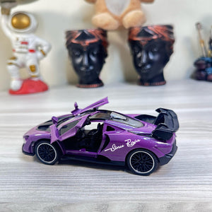 Personalized Die-Cast Metal Toy Car – Alloy Collectible with Sound & Light