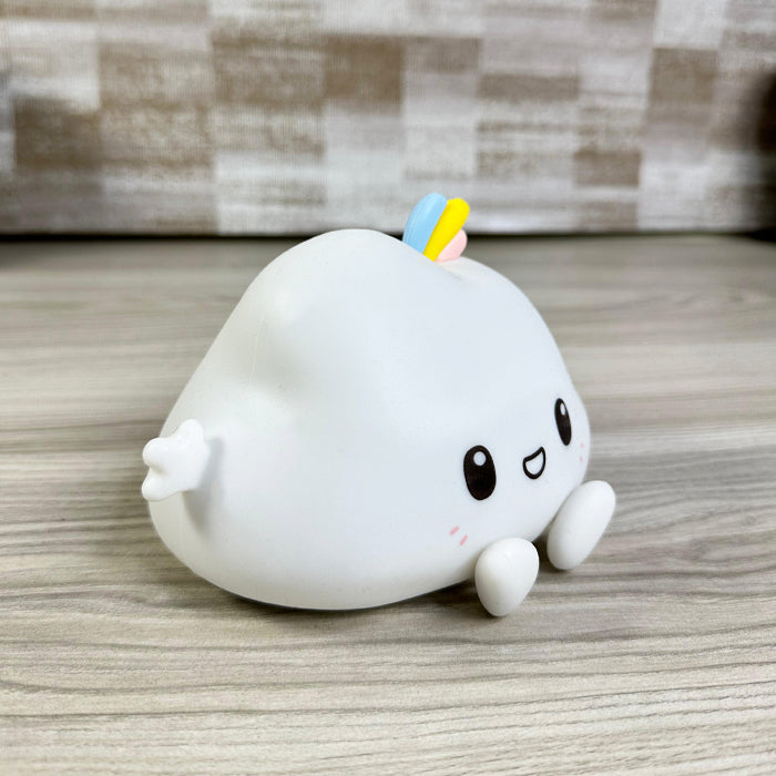 Little Cloud Touch Lamp – Soft Silicone Night Light with Multicolor Glow