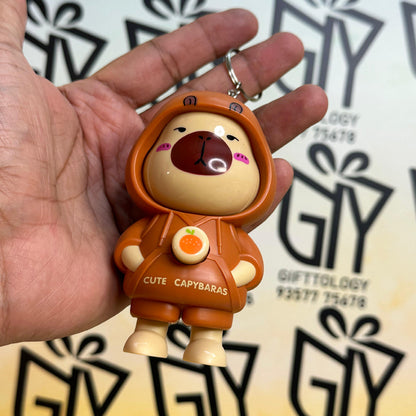 Face-Changing Keychain Figurine – Cute Cartoon Action Figure – Pocket-Sized Collectible Toy, Bag Charms