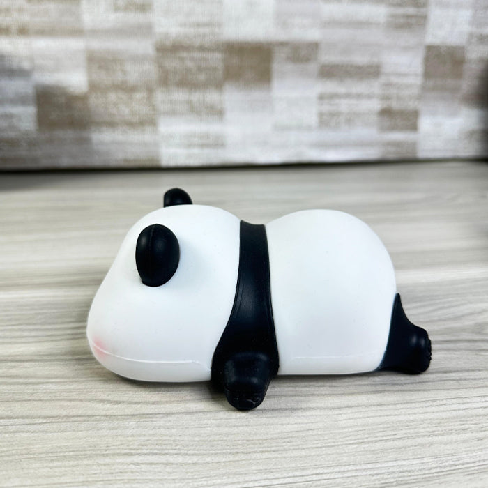 Sleeping Panda Touch Lamp – Soft Silicone Night Light with Multicolor Glow