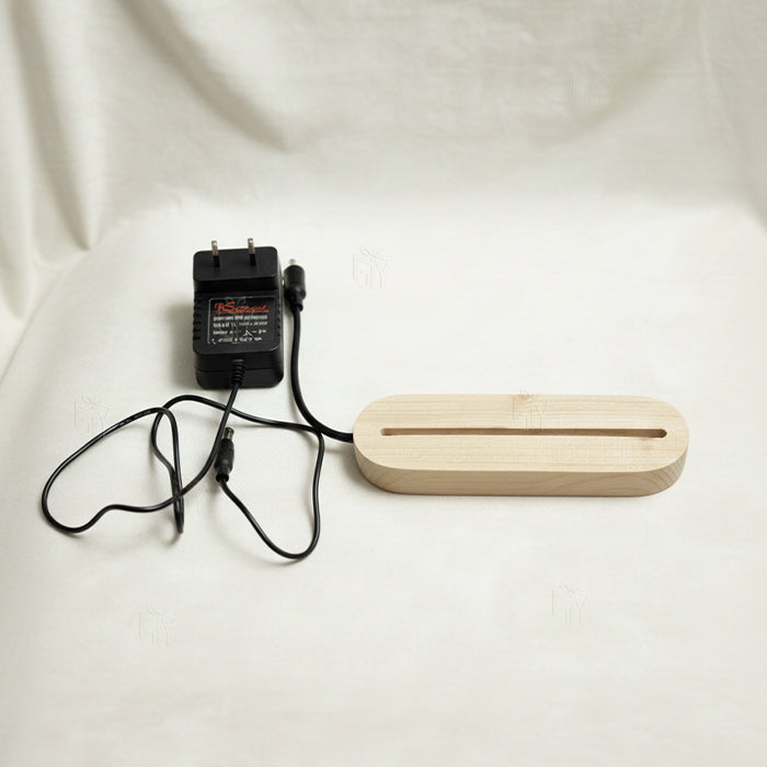 Personalized Acrylic LED Table Top Night Lamp with 3 Heart Balloons Design – Customized Name Elegant Night Light for Birthday, Anniversary, Wedding & Couple Gifts (size 7x10.5x1.7inch)