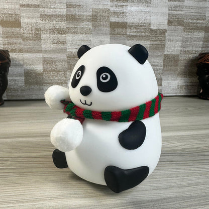 🐼 Little Panda Glow Friend – Color-Changing Touch Night Lamp 🌈✨