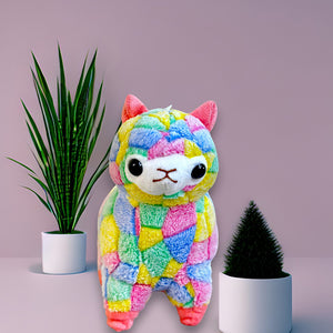 Cute & Adorable Multicolor Llama Stuffed Soft Toy for Kids