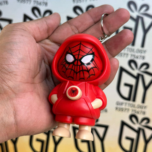 Face-Changing Keychain Figurine – Cute Cartoon Action Figure – Pocket-Sized Collectible Toy, Bag Charms