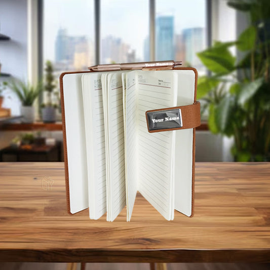 Personalized Name & Logo 2in1 Diary Pen Set - M913
