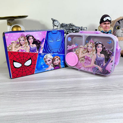 Customizable Barbie Insulated Steel Lunch Box – Leakproof & Durable (5579)