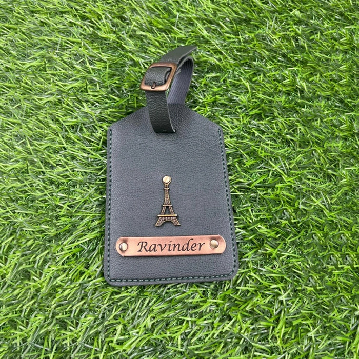 Premium Personalized Luggage Tag with Buckle Strap