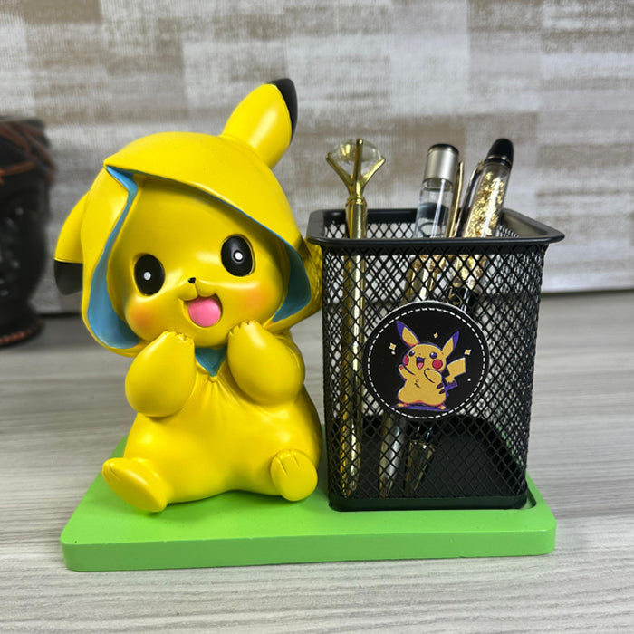 Smiling Pikachu Pen Holder – Custom Engraved with Your Name