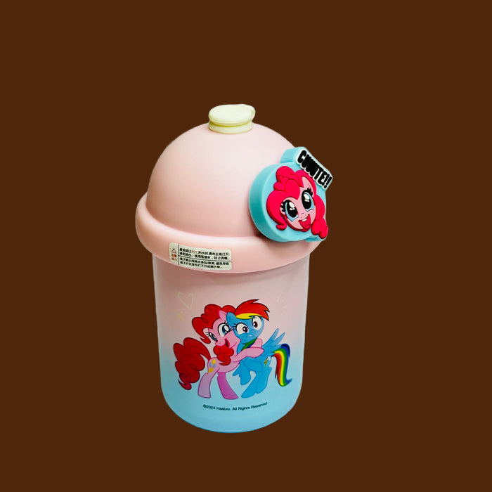 Personalized My Little Pony 500ml Insulated Steel Tumbler with Steel Straw – SUS 316 – (MLP JDH032Y)