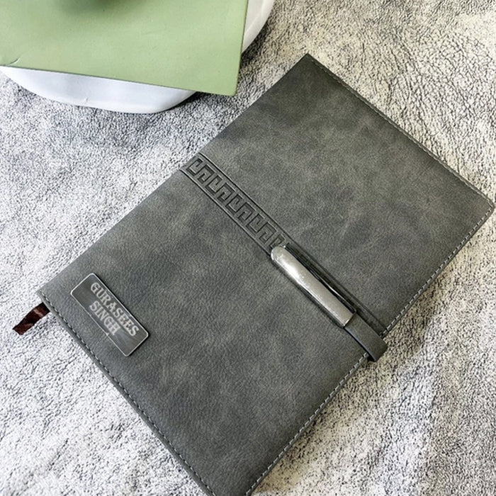 Personalized Name and Logo Diary Pen 2in1 Set M1044