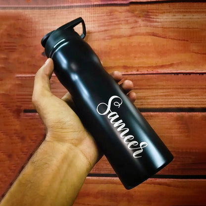 Personalized Steel Water Bottle 800ml – Your Ultimate Adventure Companion (M113)