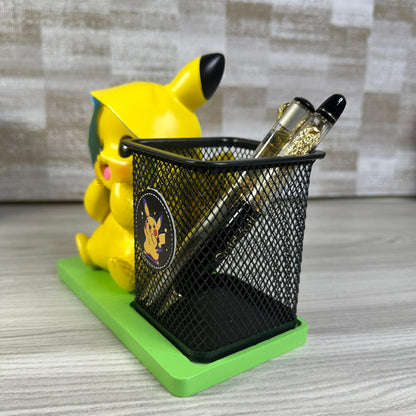 Smiling Pikachu Pen Holder – Custom Engraved with Your Name