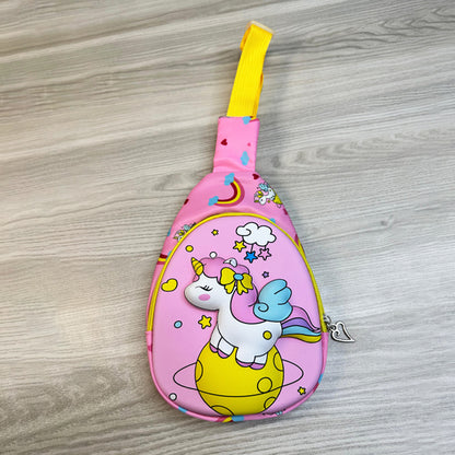 3D Kids Shoulder Sling Chest Bag – Small & Stylish