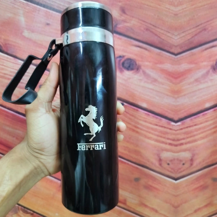 Customized 800ml Black With sling Bottle Hot & Cold