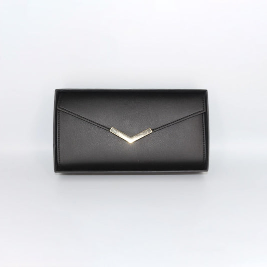 Customizable Ladies Clutch - Black